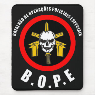 BOPE Tropa De Elite Brazilian Special Police Force Mouse Pad