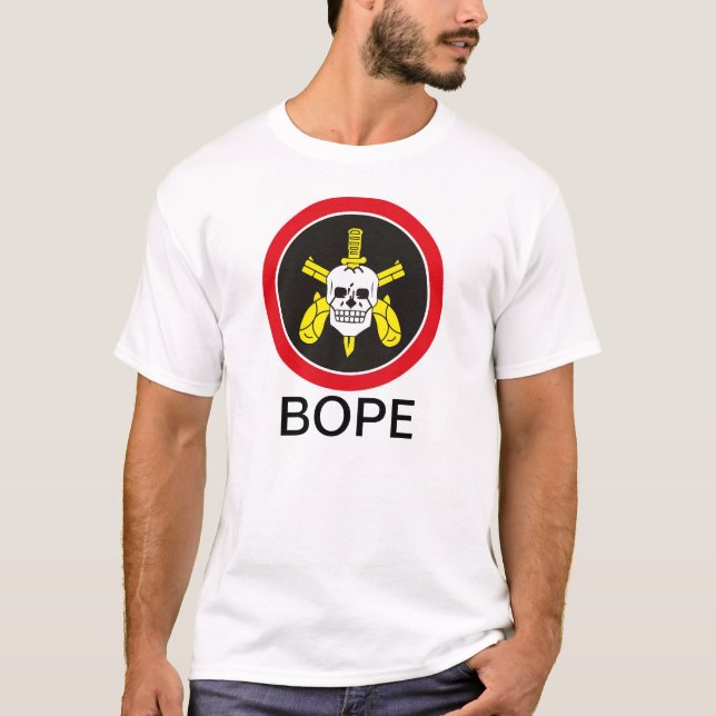 BOPE Tropa De Elite Brazilian Special Police Force T-Shirt (Front)
