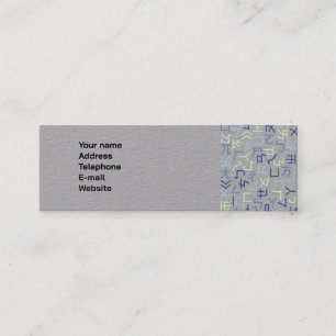 Bopomofo Mini Business Card