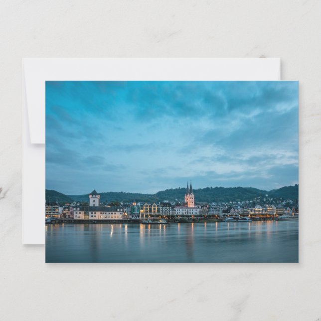 Boppard am Rhein Germany Card (Front)