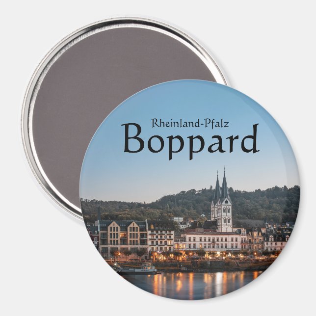 Boppard Germany Magnet (Front/Back)