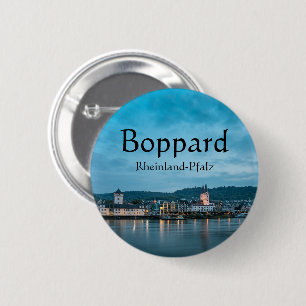 Boppard Germany Souvenir 6 Cm Round Badge