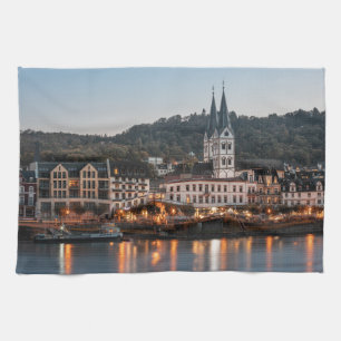 Boppard Germany Tea Towel