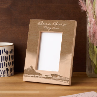Bora Bora 4" x 6" Etched Frames