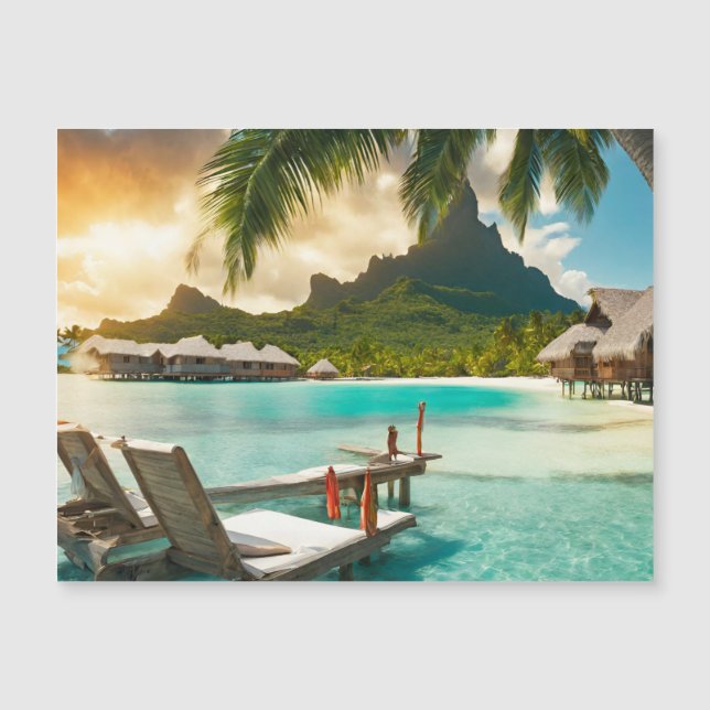 Bora Bora (Bora Bora d) Magnetic Card (Front)