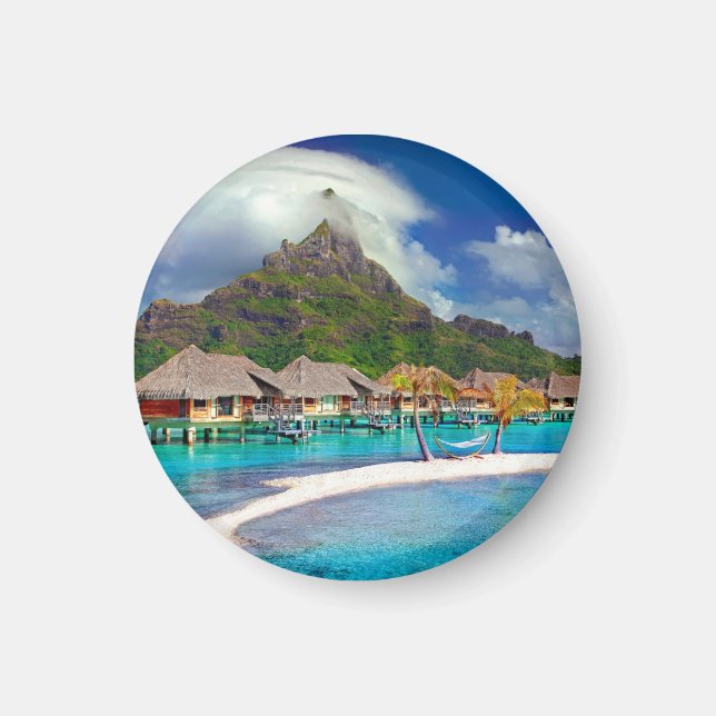 Bora Bora Caribbean Island   Magnet (Front)