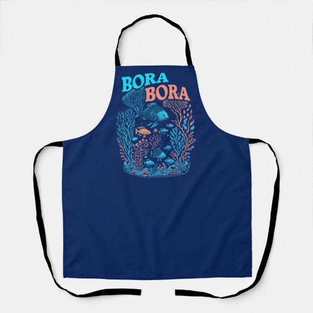 Bora Bora Coral Reef Apron (Front)