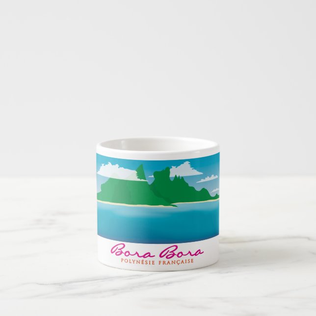 Bora Bora Espresso Cup (Front)