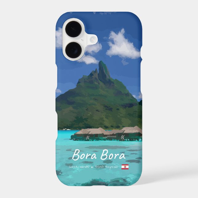 Bora Bora, French Polynesia - Beach Resort (Back)