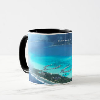 Bora Bora, French Polynesia From The Air Mug