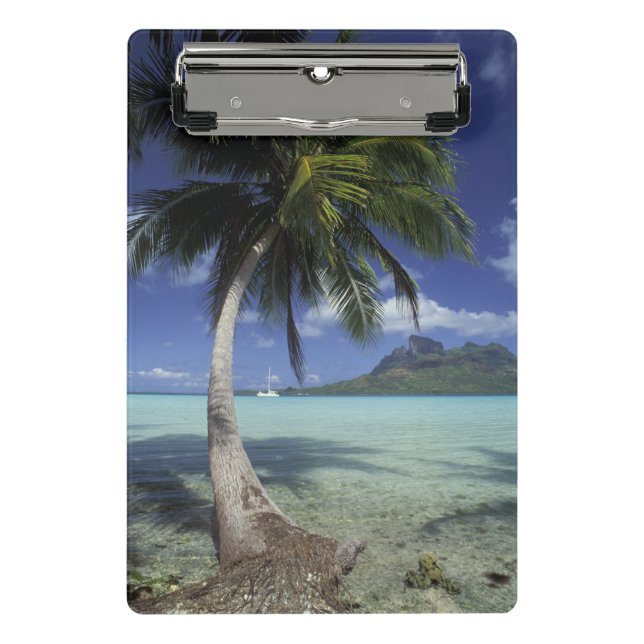 Bora Bora, French Polynesia Mt. Otemanu Mini Clipboard (Front)