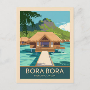 Bora Bora French Polynesia  Postcard
