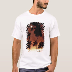 Bora Bora, French Polynesia Sunset shot through T-Shirt