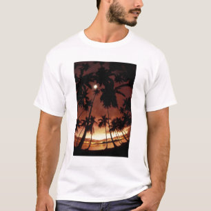 Bora Bora, French Polynesia Sunset shot through T-Shirt
