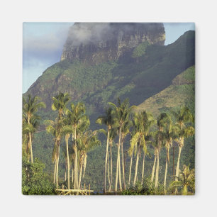 Bora Bora, French Polynesia Waterfront scene and Magnet