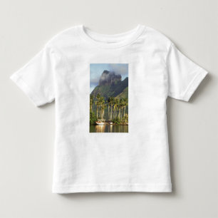 Bora Bora, French Polynesia Waterfront scene and Toddler T-Shirt