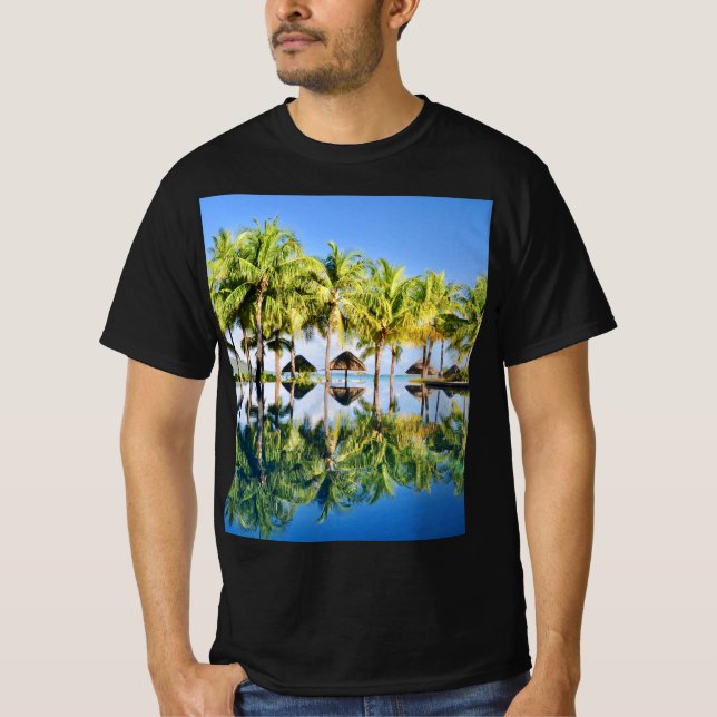 Bora Bora Infinity Pool T-Shirt (Front)