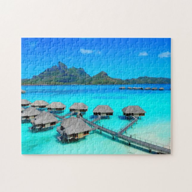 Bora Bora Jigsaw Puzzle (Horizontal)