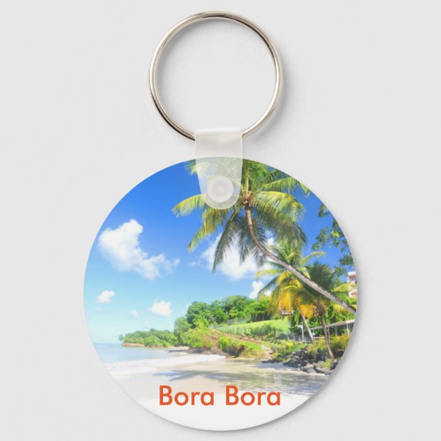 Bora Bora Key Ring (Front)