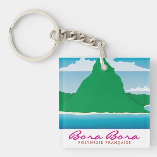 Bora Bora Key Ring (Front)