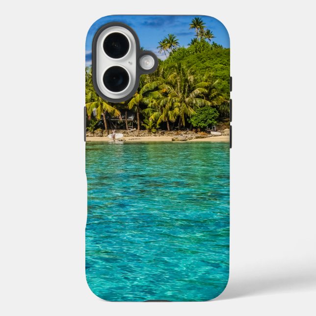 Bora Bora lagoon Case-Mate iPhone Case (Back)