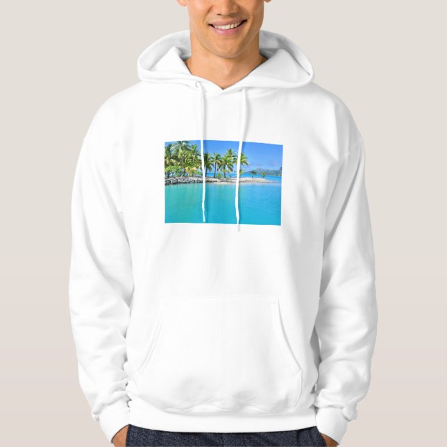 Bora Bora Lagoon Hoodie (Front)