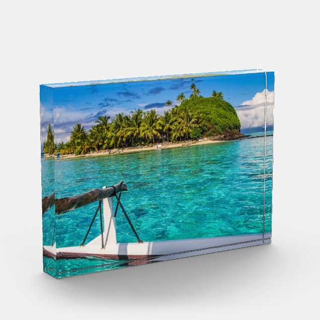 Bora Bora lagoon Photo Block (Left)