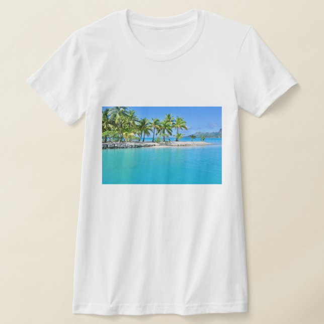 Bora Bora Lagoon T-Shirt (Laydown)