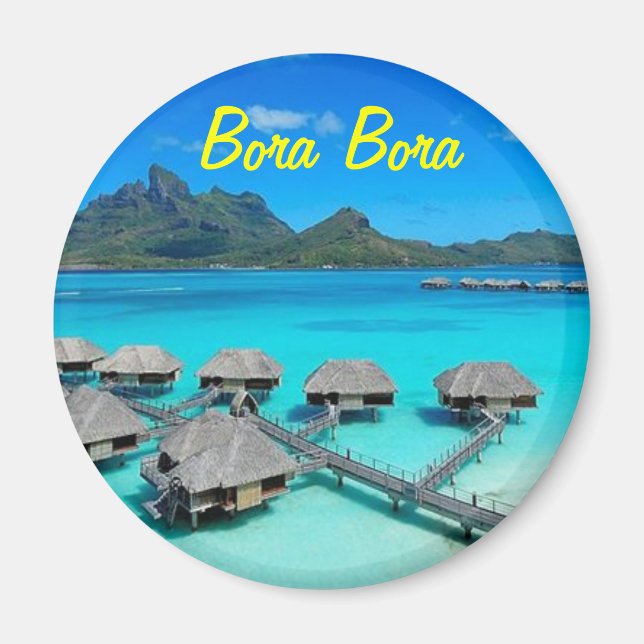 Bora Bora magnet (Front)