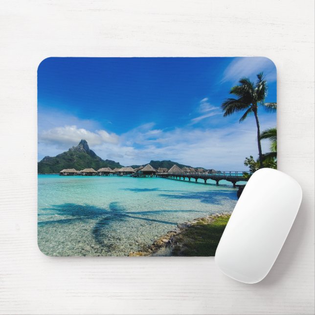 Bora Bora Mouse Pad (With Mouse)