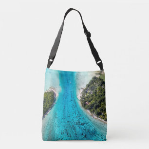 Bora Bora - Pathway To The Ocean Crossbody Bag