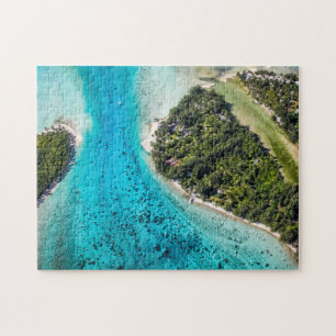 Bora Bora - Pathway To The Ocean Jigsaw Puzzle