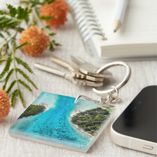 Bora Bora - Pathway To The Ocean Key Ring