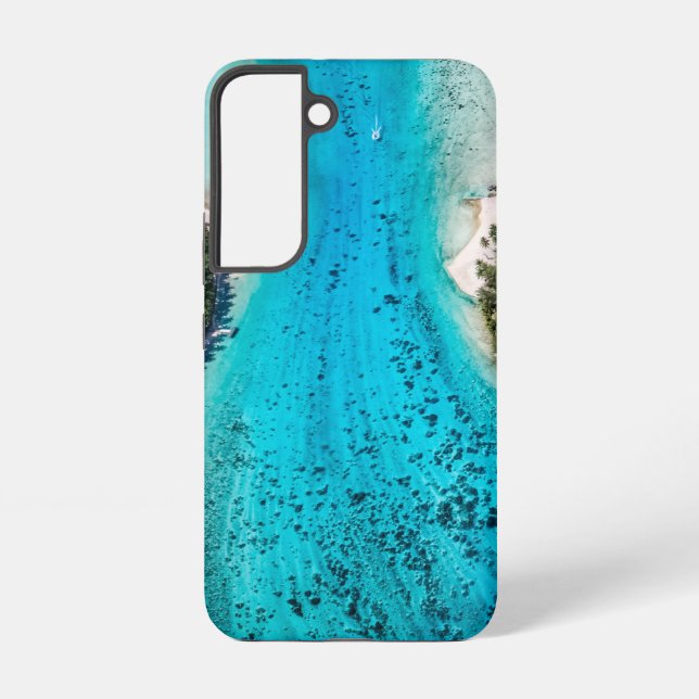 Bora Bora - Pathway To The Ocean Samsung Galaxy S22 Case (Back)