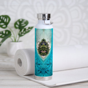 Bora Bora - Pathway To The Ocean Water Bottle