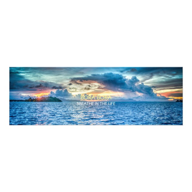 BORA BORA PHOTO PRINT (Front)