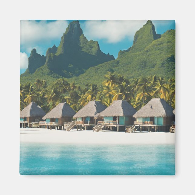 Bora Bora Postcard (Bora Bora e) Magnet (Front)