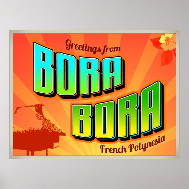 BORA BORA poster (Front)