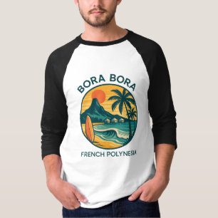 Bora Bora Serenity – Tropical French Polynesia T-Shirt