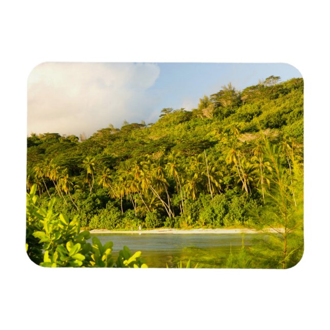 Bora Bora, Society Islands, French Polynesia. Magnet (Horizontal)