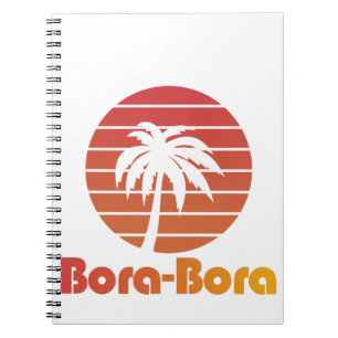 Bora Bora T-shirt for travel, vacation & holidays Notebook