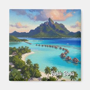 Bora Bora Travel Magnet