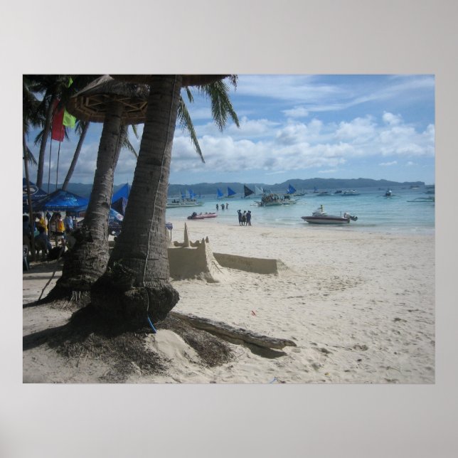 Boracay beach poster (Front)