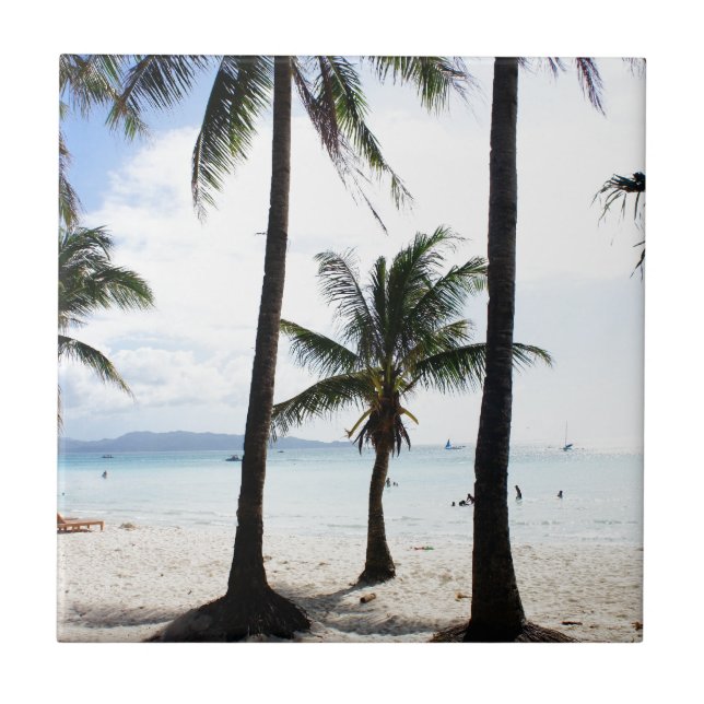 Boracay Philippines Tile (Front)
