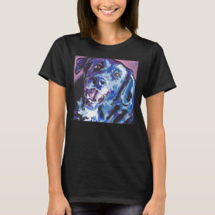 Borador Border Collie Lab Mix Bright Colourful Pop T-Shirt