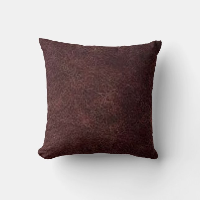 Bordeaux American MoJo Pillow (Front)