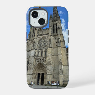 Bordeaux Cathedral, (Saint-André de Bordeaux) on a iPhone 15 Case