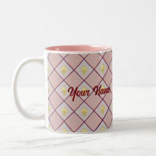 Bordeaux fleur-de-lis cup