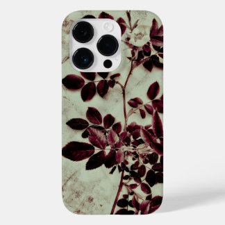 Bordeaux Flower Case-Mate iPhone 14 Pro Case