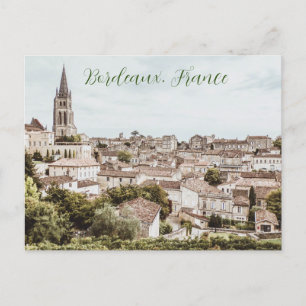 Bordeaux, France Postcard